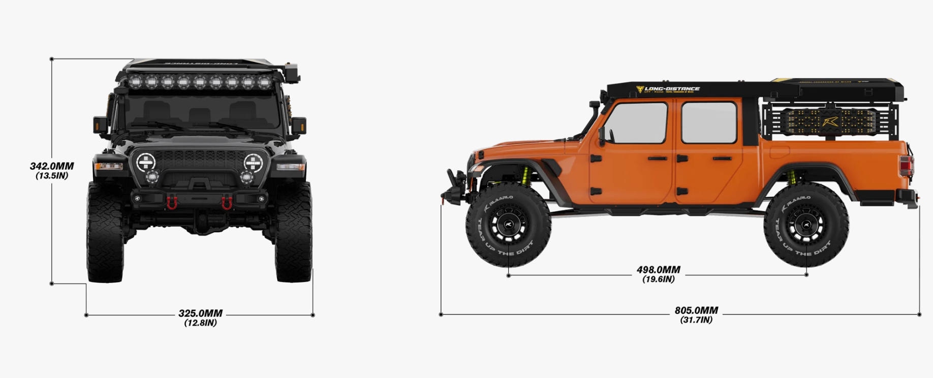 V2バージョン【取寄対象品】Rlaarlo 1/7 Scale 4WD Brushless RC